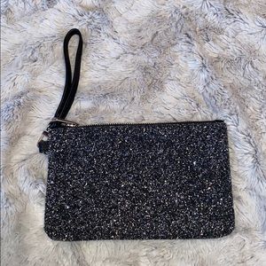 Express Glitter Wristlet